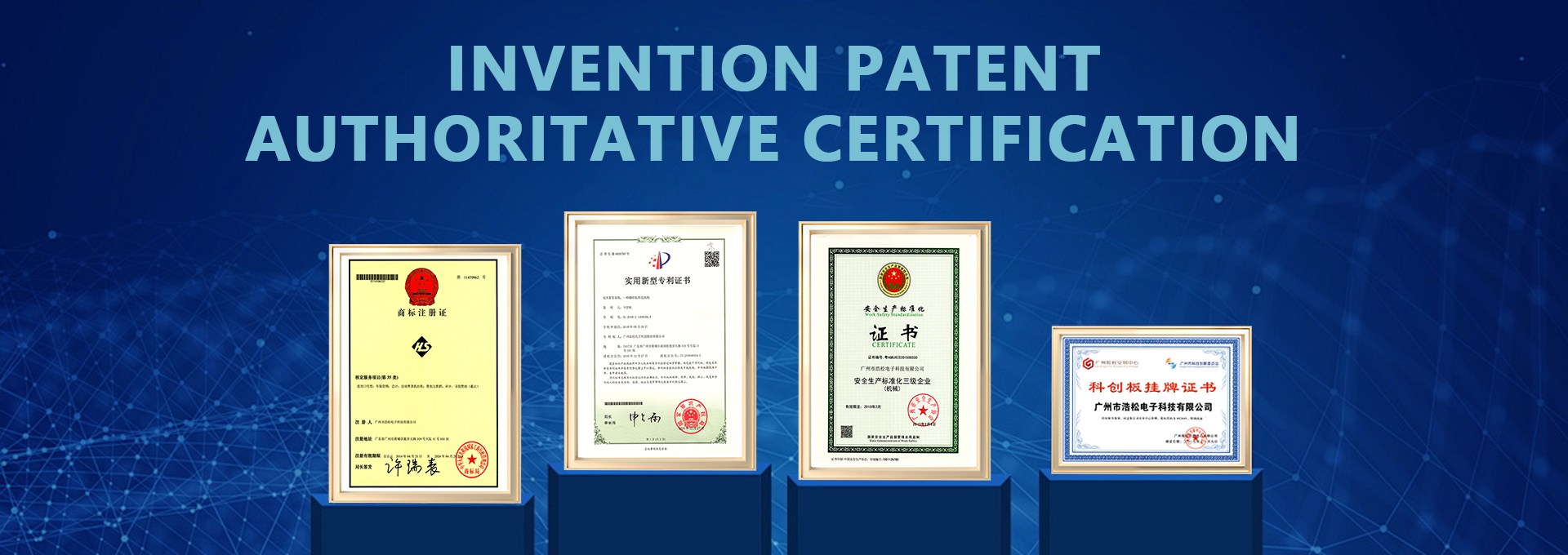 Certificates